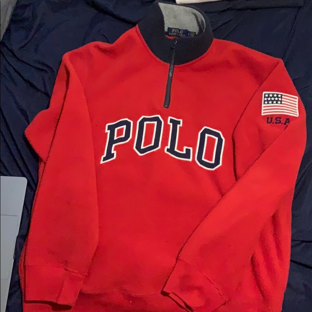 Polo Ralph Lauren Half Zip Sweater